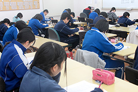 冬期講習会教室風景